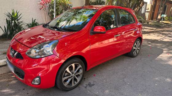 NISSAN MARCH 1.6 SL 16V FLEX 4P MANUAL